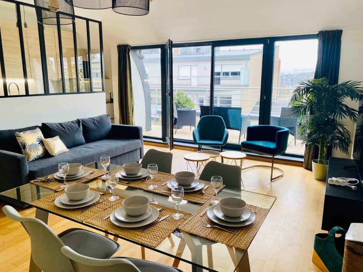 Apartamento The Luxury Green Penthouse In Center With Terrace And Free Parking